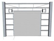 莆田騰達卷簾門廠產品展示